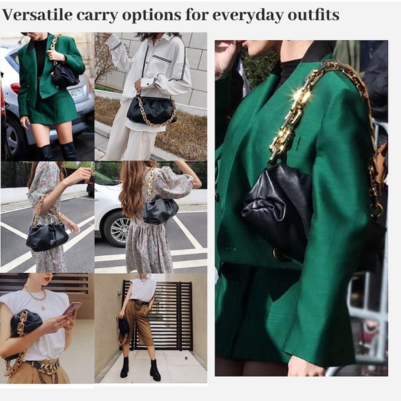 Chunky Chain Shoulder/Crossbody Bag - Picture 2 of 7